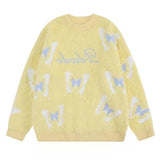Fluffy Butterfly Sweater