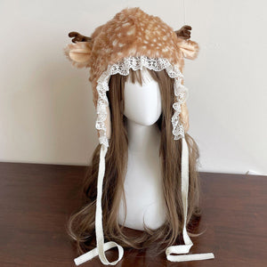 Forest Fawn Lace Hat