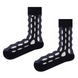 Grunge Cutout Mesh Socks