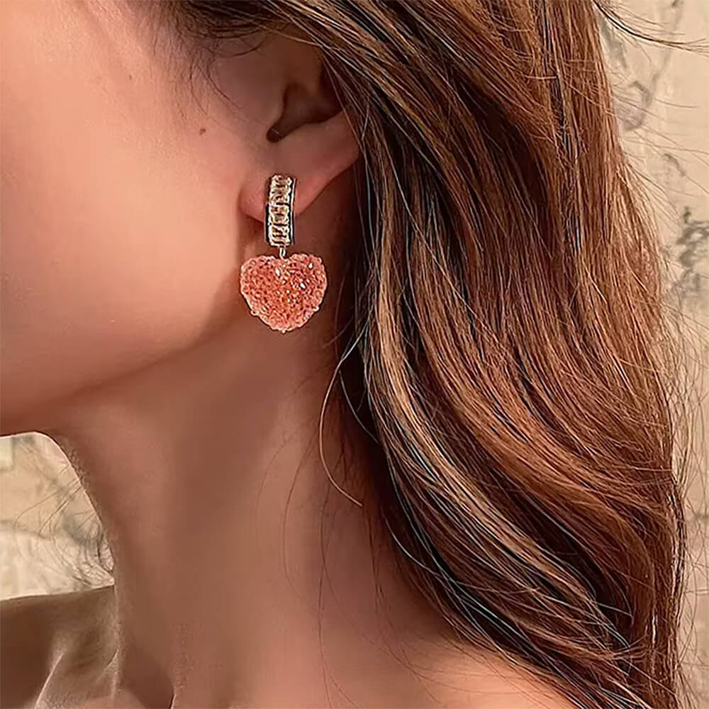 Heart Sugar Candy Earrings