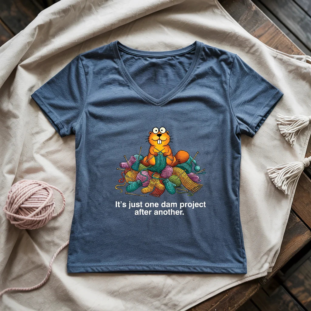 Dam Project Lady V-neck