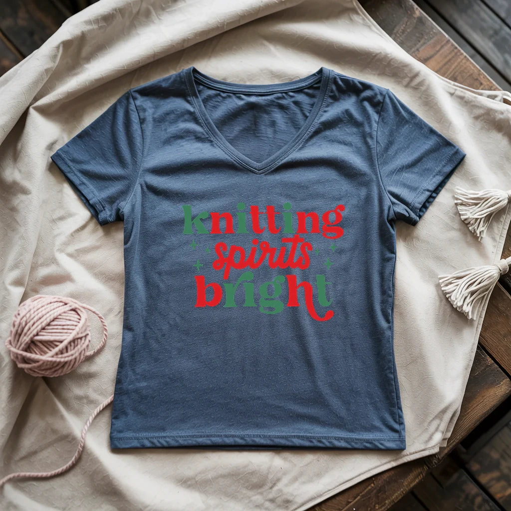 Knitting Spirits Lady V-neck