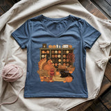 Knitting Turkey Lady V-neck