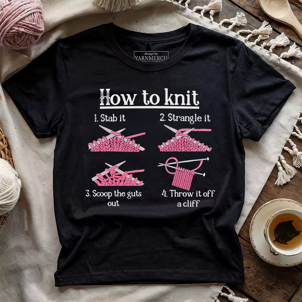 How To Knit T-shirt
