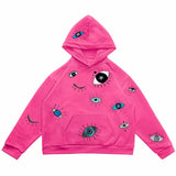 Indie Eye Print Hoodie