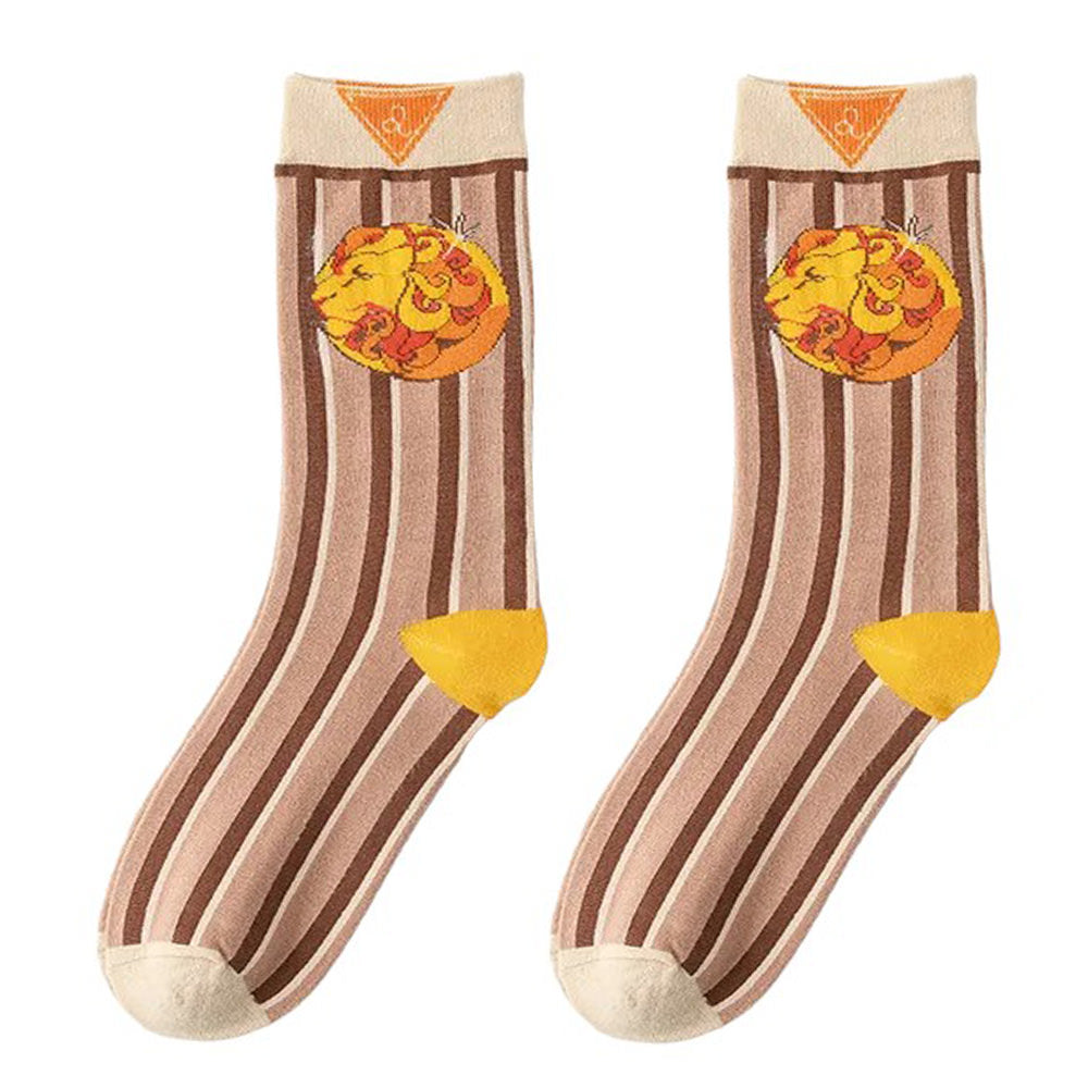 Lion Striped Socks