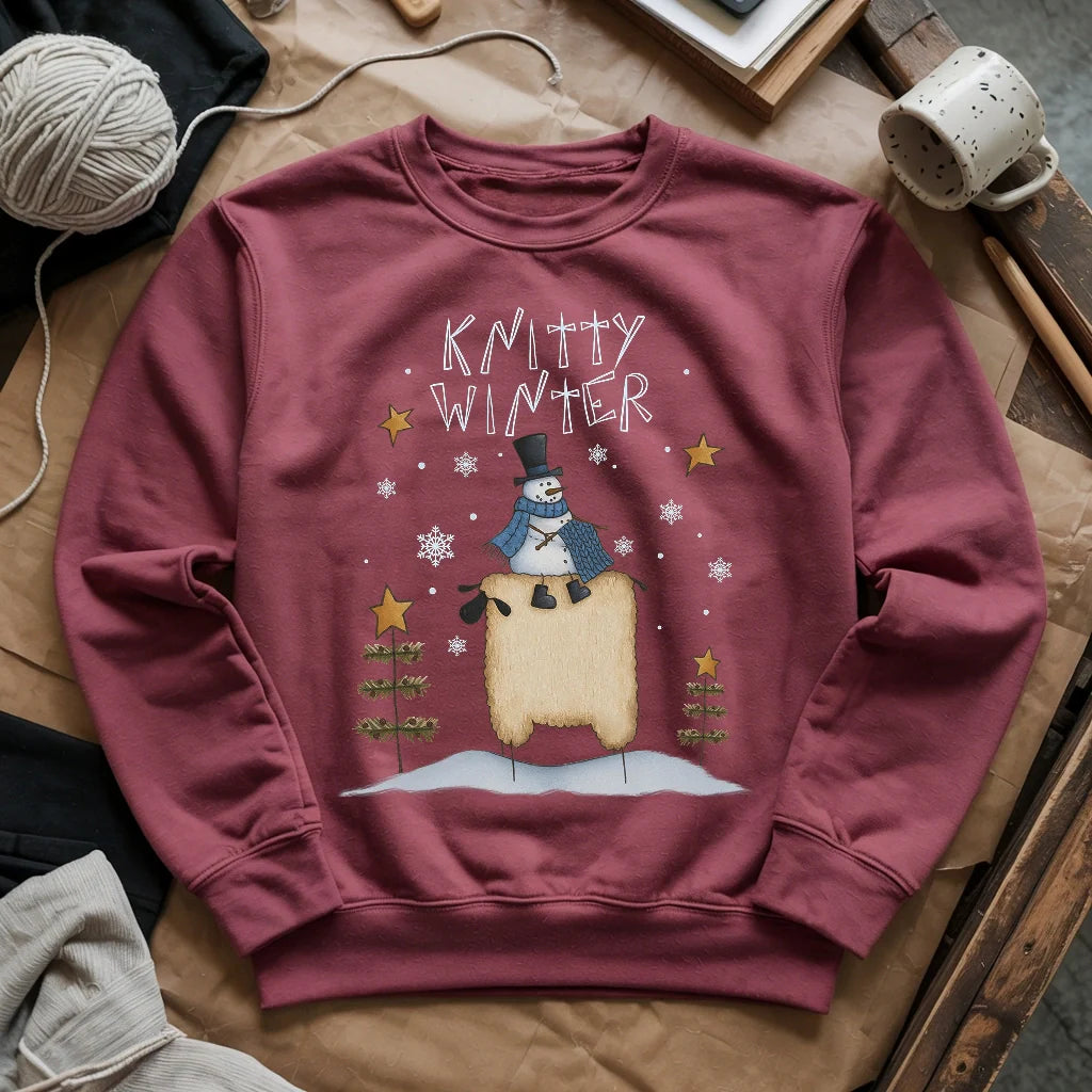 Knitty Winter Sweatshirt