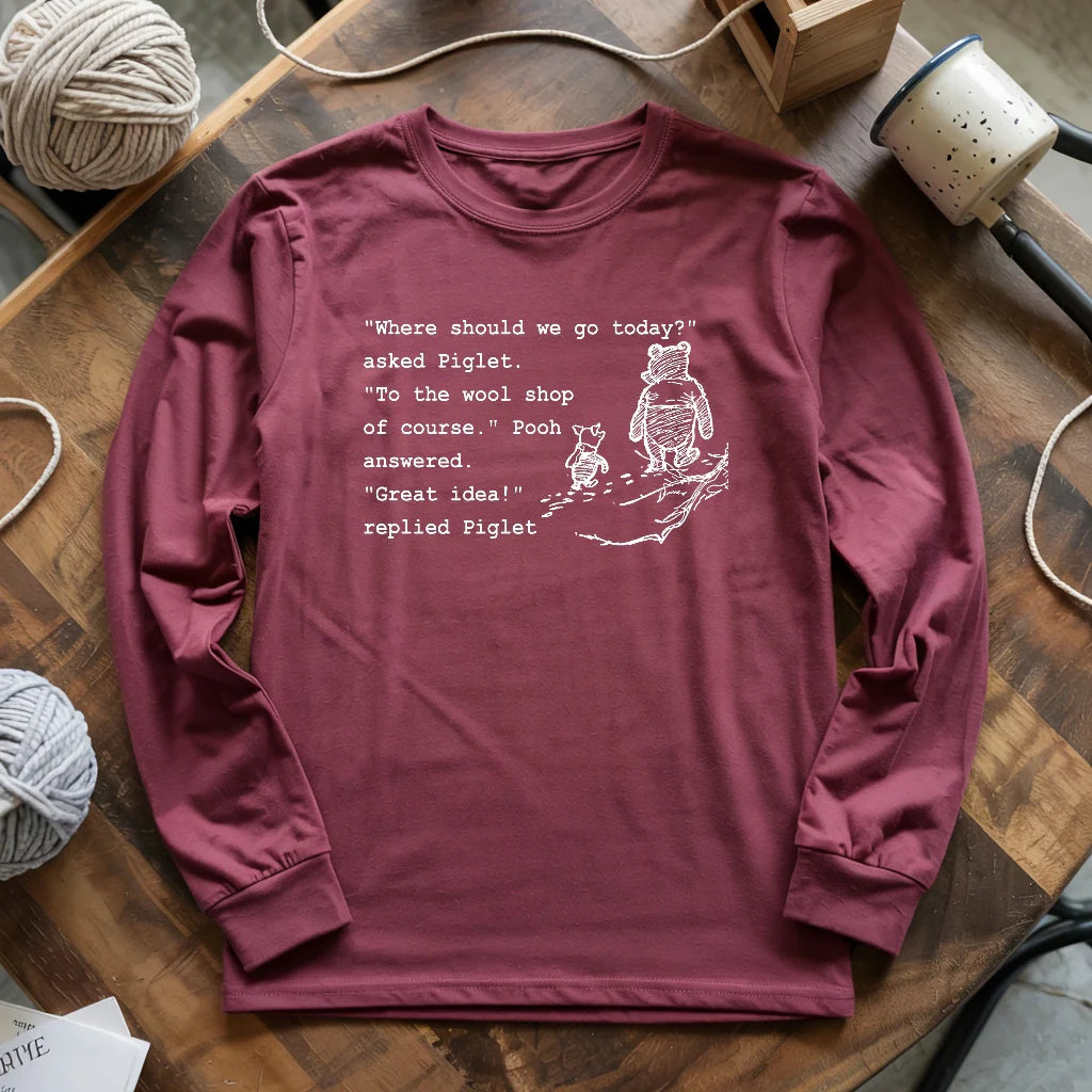 Wool Shop Long Sleeve T-shirt