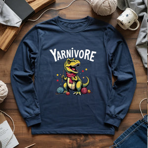 Yarnivore Knitter Long Sleeve T-shirt