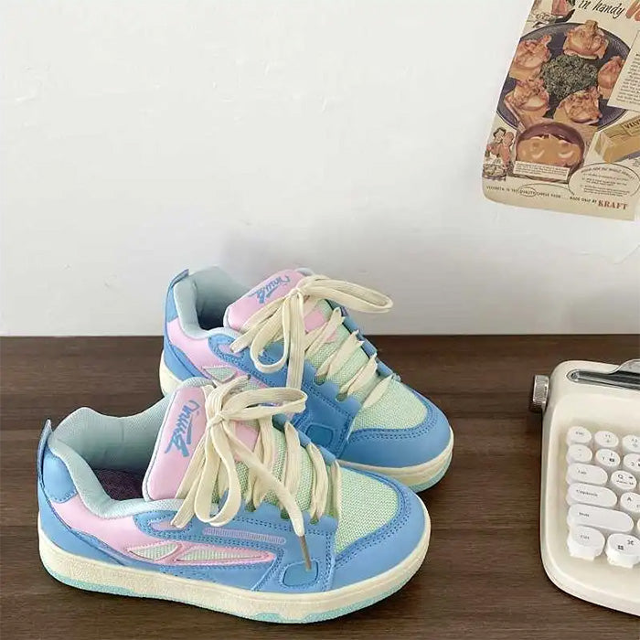 Pastel Candy Skater Sneakers