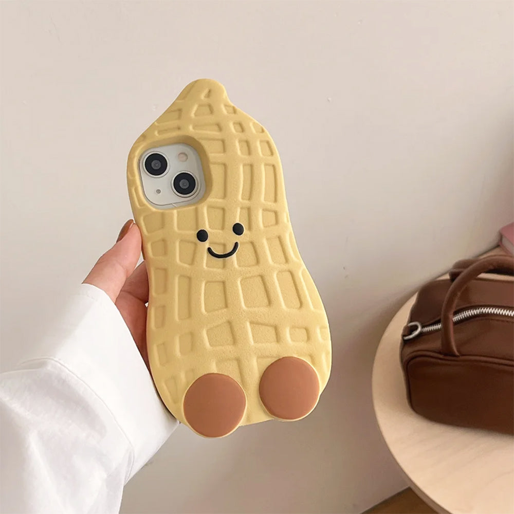 Cute Peanut iPhone Case
