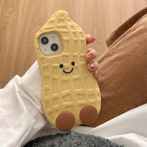 Cute Peanut iPhone Case
