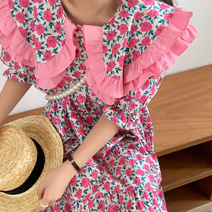 Secret Garden Collar Floral Dress