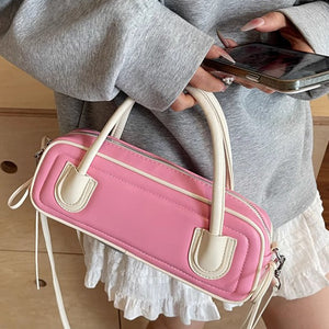 Pink Dachshund Shape Handbag