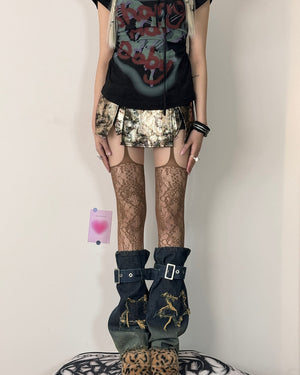 Dangerous Pretty Suspender Tights