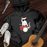 Drummer Cat Hoodie