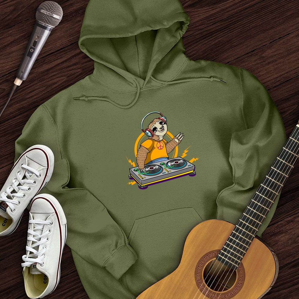 DJ Sloth Hoodie