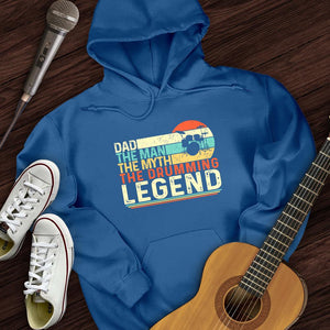 Drummer Legend Dad  Hoodie