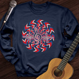 Heartbeat Music Note Crewneck