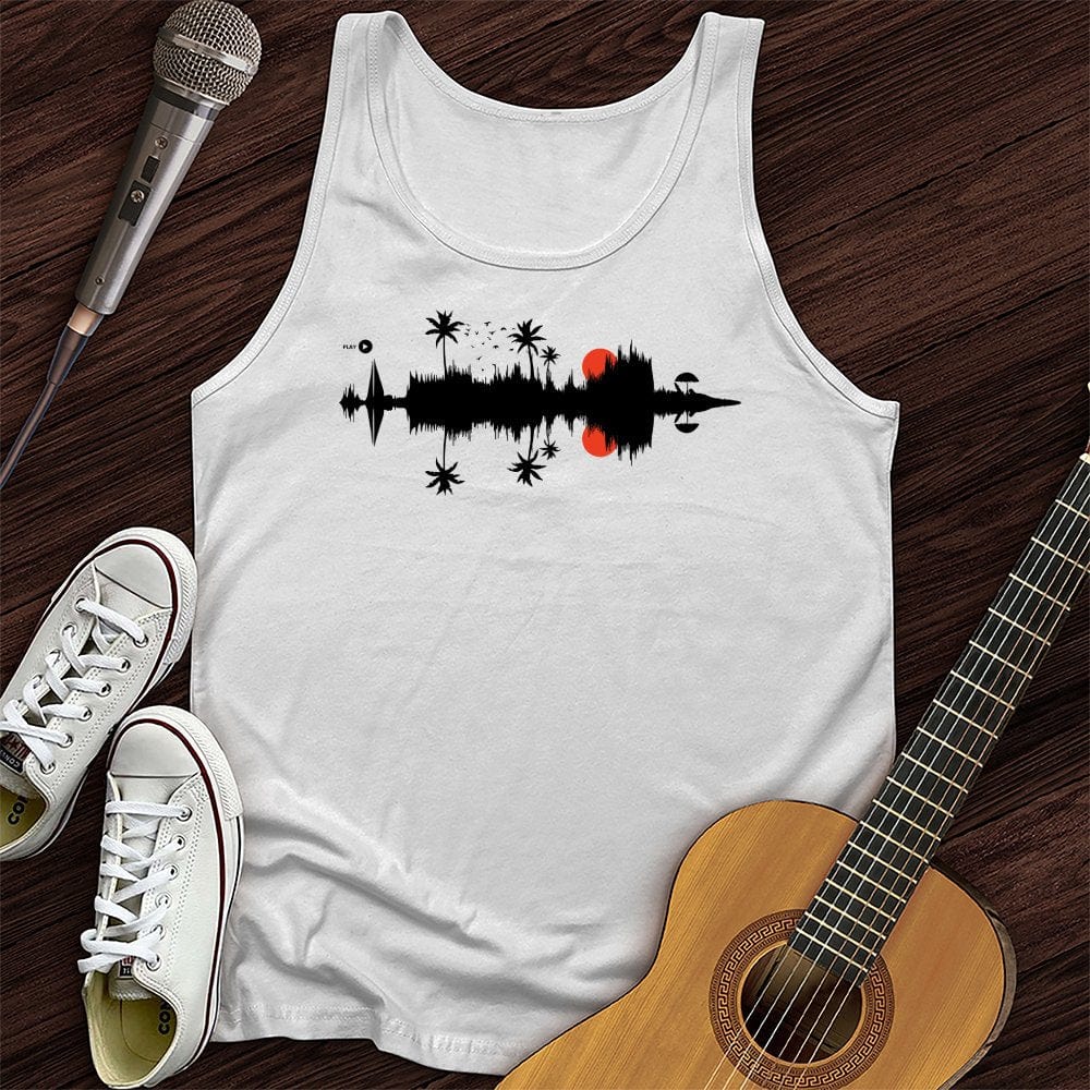 Beach Sound Waves Tank Top