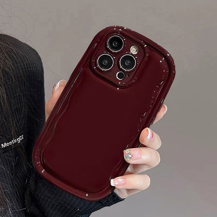 Red Lacquered iPhone Case