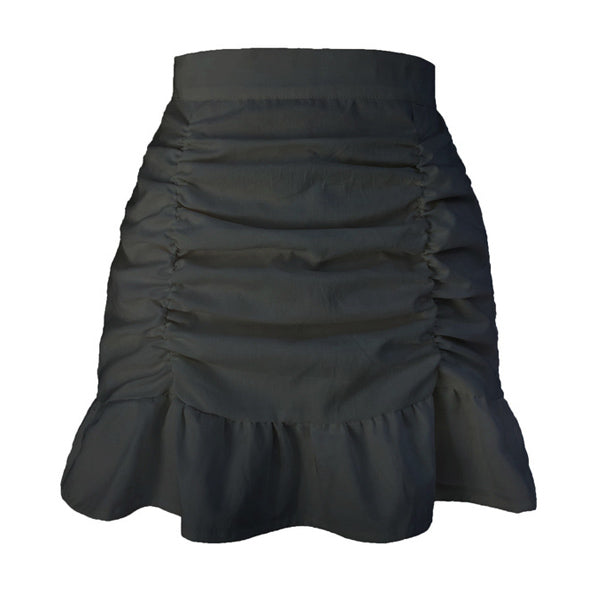 Soft Girl Ruffle Mini Skirt