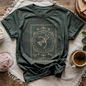 Sagittarius Yarn Tarot T-shirt