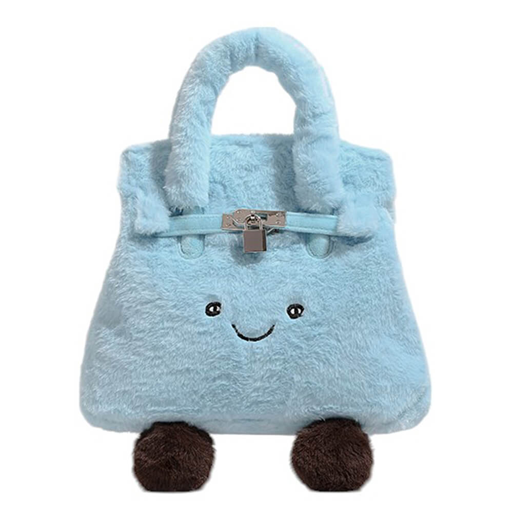 Smiling Face Plush Handbag