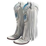 Space Oddity Fringe Boots