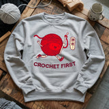 Crochet First Sweatshirt
