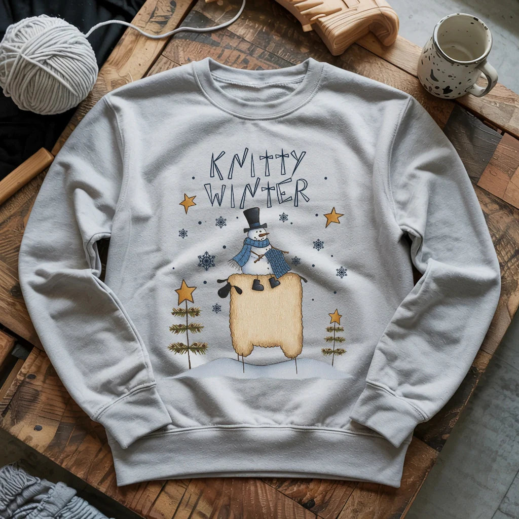Knitty Winter Sweatshirt