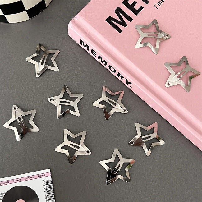 Star Hair Clip Set 20 pcs