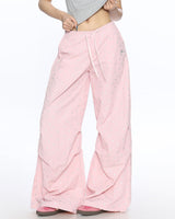 Star Print Baggy Pants