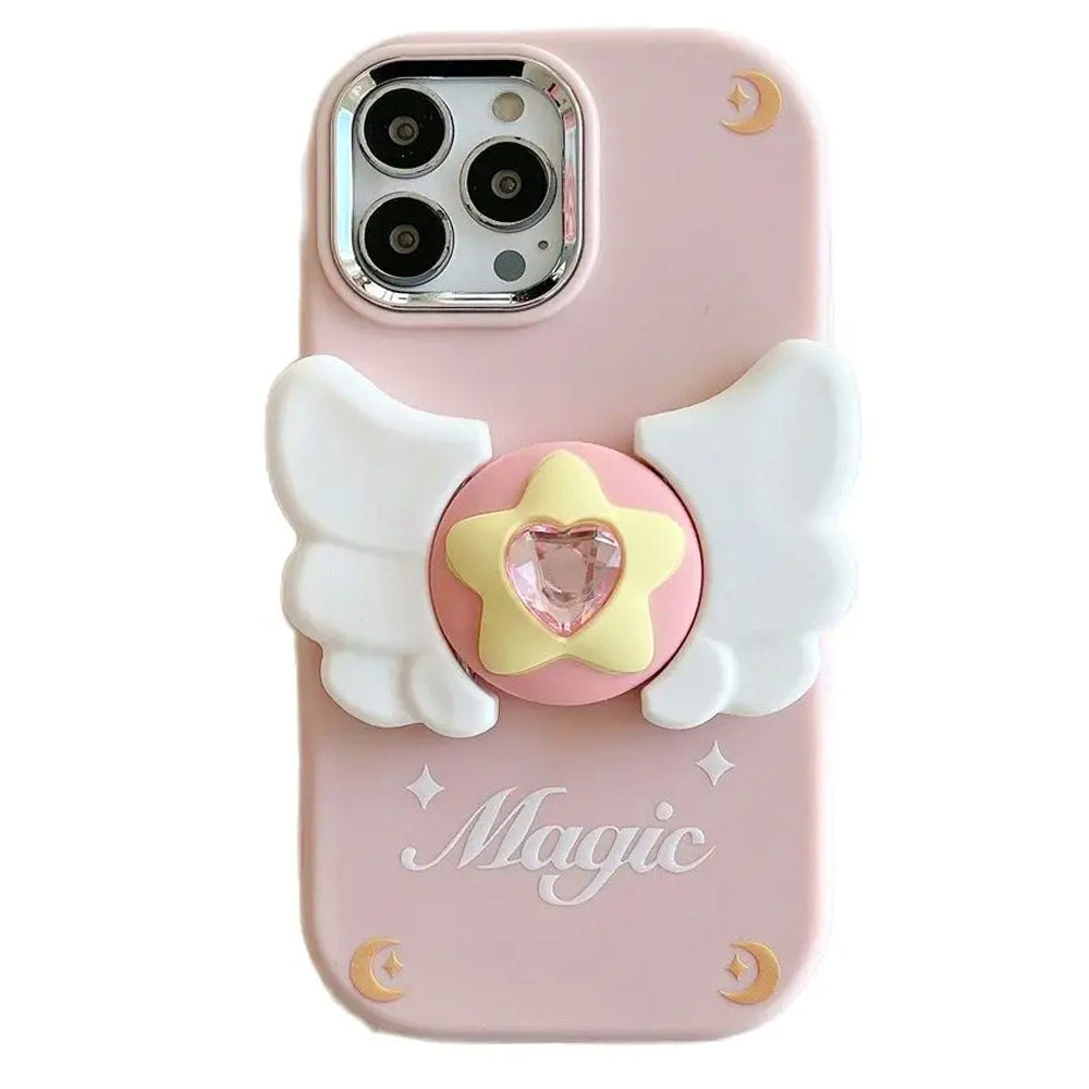 Star Angel Wings iPhone Case
