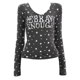 Star Girl Long Sleeve Top