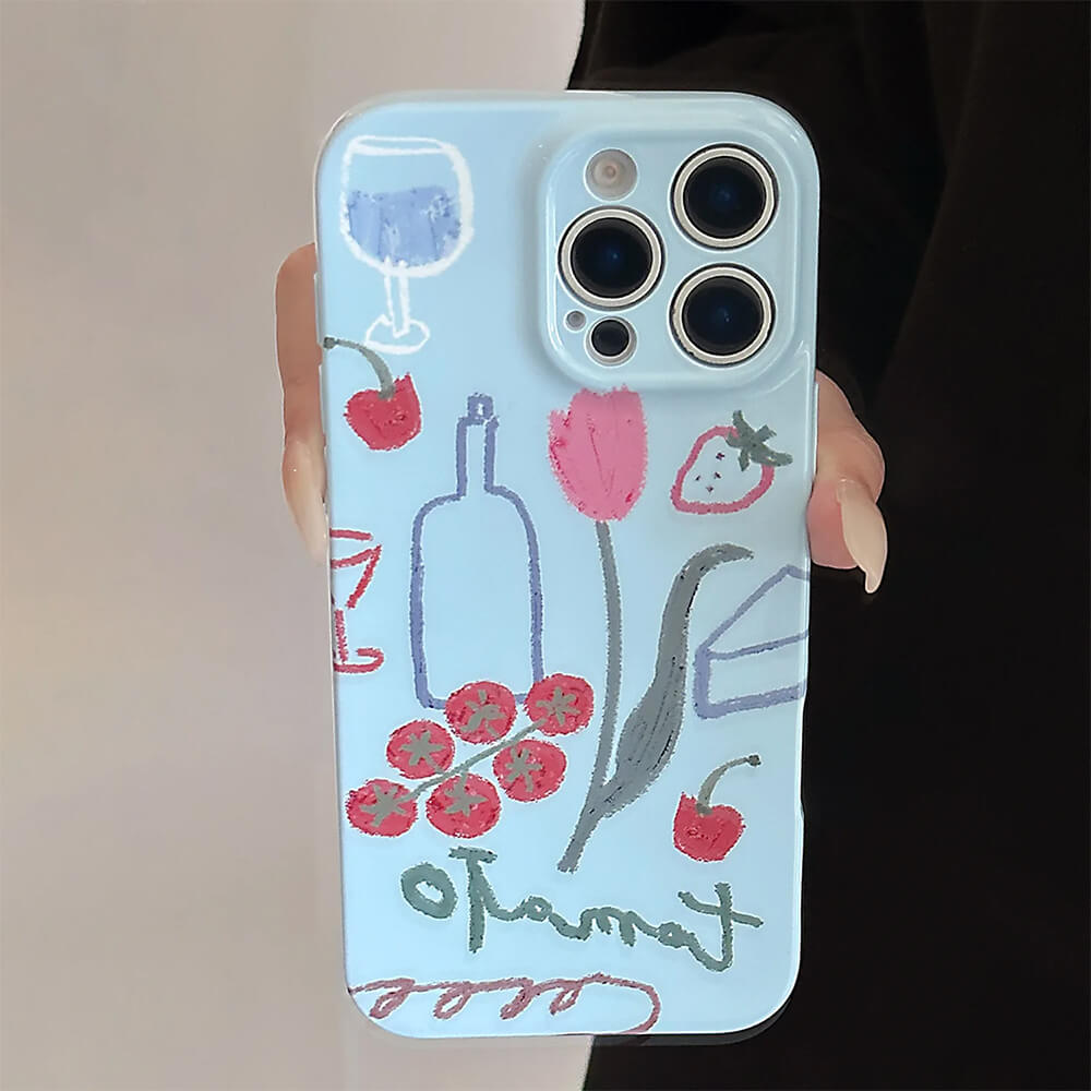 Still Life with Tomatoes iPhone Case