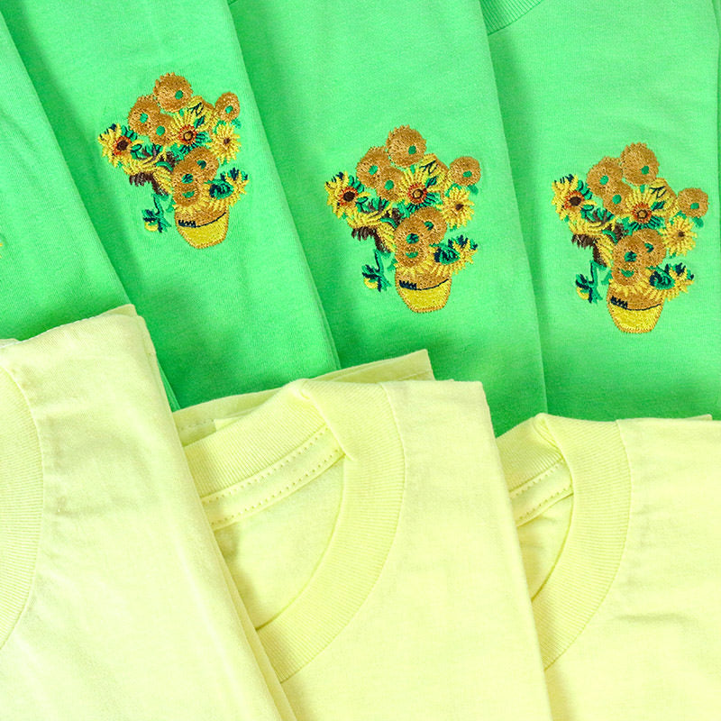 Van Gogh Sunflowers Tee