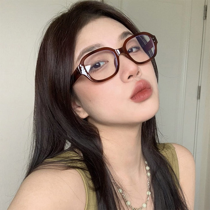 Vintage Style Square Glasses