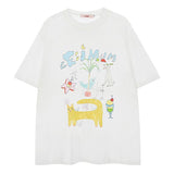 Whimsical Doodle Graphic Tee