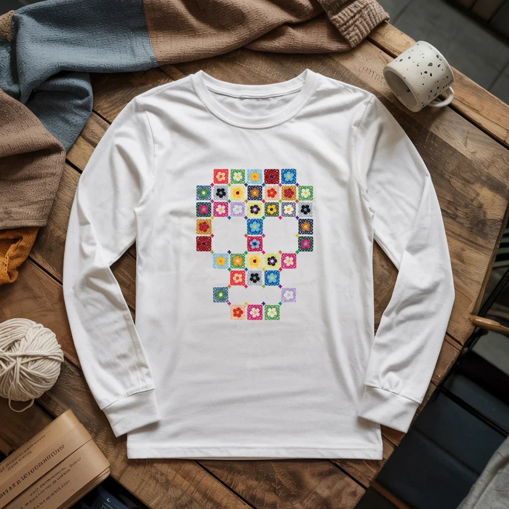 Granny Skull Long Sleeve T-shirt