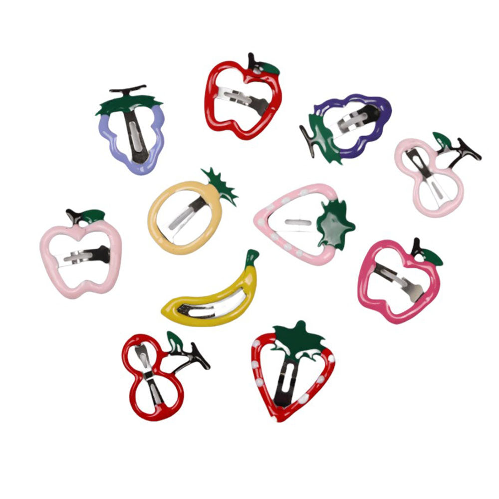 Y2K Fruit Hair Clips Set