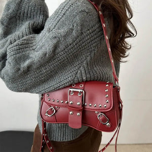 Drama Dealer Y2K Baguette Bag