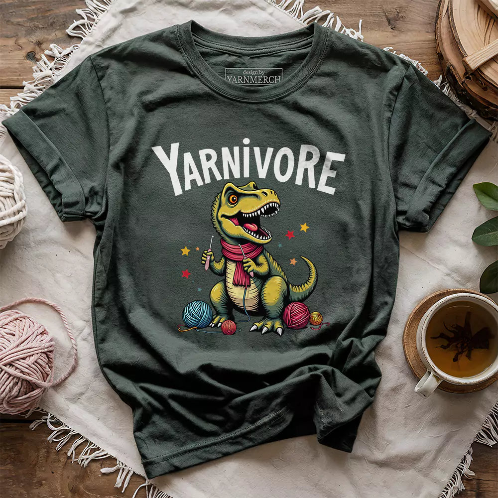 Yarnivore Crocheter T-shirt
