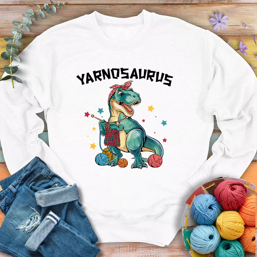Yarnosaurus Sweatshirt